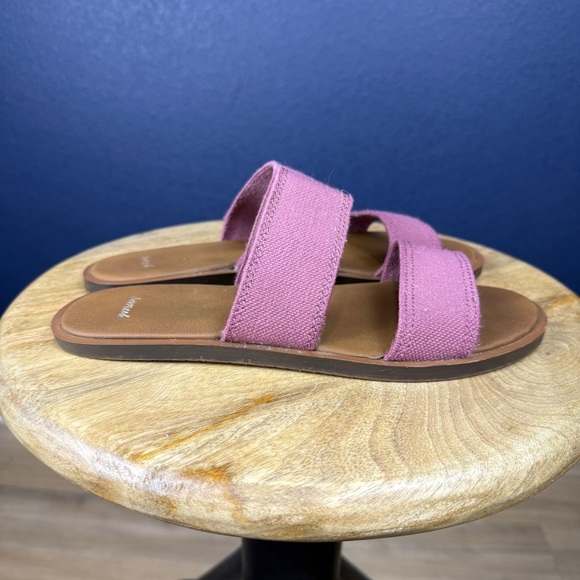 Sanuk Yoga Gora Gora Slip-On Sandals, Pink, Size 7 - Picture 7 of 7